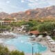 An aerial view of The Westin La Paloma Resort & Spa in Tucson with its pool and property.