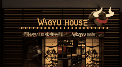 Exterior rendering of Arizona’s first Wagyu House restaurant coming to Chandler Fashion Center.