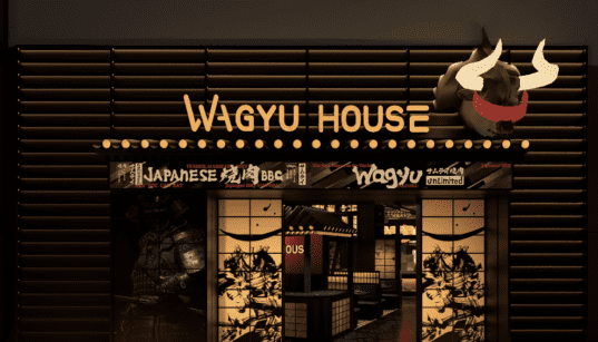 Exterior rendering of Arizona’s first Wagyu House restaurant coming to Chandler Fashion Center.