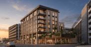 Rendering of the planned 168-room Tribute Portfolio hotel at Novus Innovation Corridor in Tempe, Arizona.