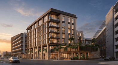 Rendering of the planned 168-room Tribute Portfolio hotel at Novus Innovation Corridor in Tempe, Arizona.