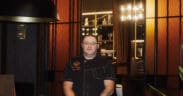 Chef Aaron Murphy standing inside Gregory’s Mesquite Grill in Mesquite, Nevada.