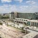 Texas A&M Hotel and Conference Center overlooking the Texas A&M University campus in College Station.